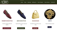 Desktop Screenshot of belgianshoes.com